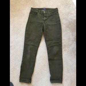 Green Skinny Jeans